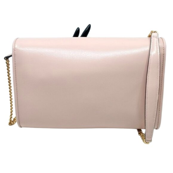 KATE SPADE~Anna Medium Envelope Clutch~PINK LEATHER CROSSBODY CLUTCH NWOT - Picture 4 of 6